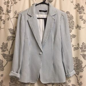 NWT ark & co striped blazer